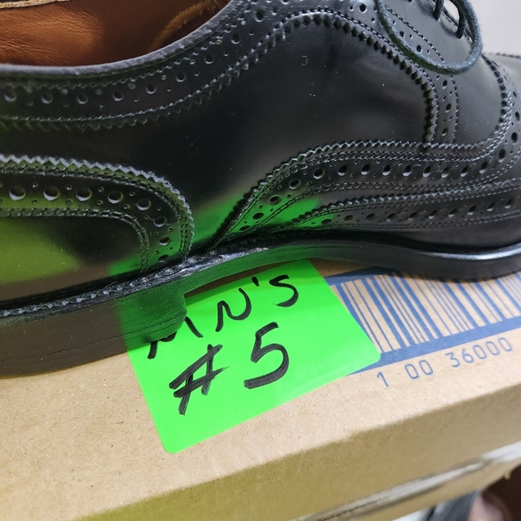 ALLEN EDMONDS BLACK DRESS SHOES SIZE 9.5 - Picture 14 of 14